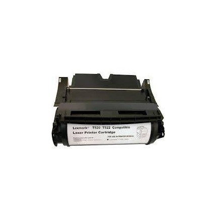 12A6835 Toner Compatibile Nero Per Lexmark T520 T522 X520 X522 in vendita su tonersshop.it