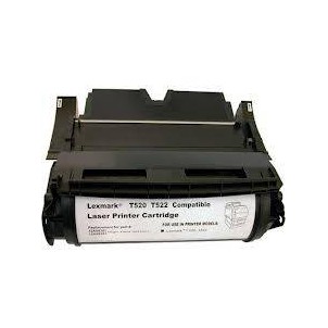 12A6835 Toner Compatibile Nero Per Lexmark T520 T522 X520 X522 in vendita su tonersshop.it