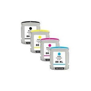 HP88XL KIT 4 Cartucce Rigenerati Per HP OfficeJet Pro K550 5400 8600 L7000 L7500 L7600 L7700 L7880 in vendita su tonersshop.it