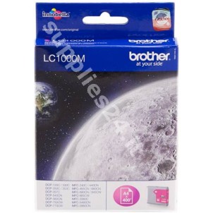 ORIGINAL Brother Cartuccia d'inchiostro magenta LC1000m LC-1000 ~400 PAGINE in vendita su tonersshop.it