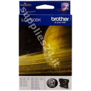 ORIGINAL Brother Cartuccia d'inchiostro nero LC1100bk LC-1100 ~450 PAGINE in vendita su tonersshop.it