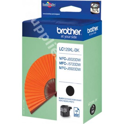 ORIGINAL Brother Cartuccia d'inchiostro nero LC129XLBK LC-129 ~2400 PAGINE in vendita su tonersshop.it