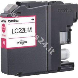 ORIGINAL Brother Cartuccia d'inchiostro magenta LC-22EM LC22E M ~1200 PAGINE 11.8ml in vendita su tonersshop.it