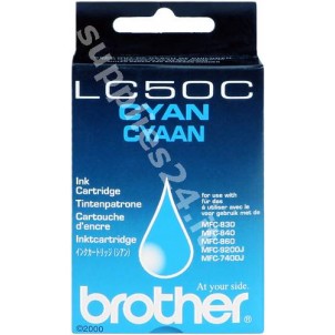 ORIGINAL Brother Cartuccia d'inchiostro ciano LC-50c in vendita su tonersshop.it