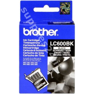 ORIGINAL Brother Cartuccia d'inchiostro nero LC-600bk ~950 PAGINE in vendita su tonersshop.it