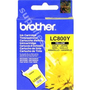 ORIGINAL Brother Cartuccia d'inchiostro giallo LC-800y ~400 PAGINE in vendita su tonersshop.it