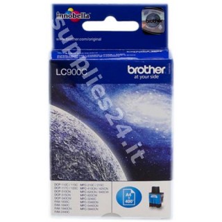 ORIGINAL Brother Cartuccia d'inchiostro ciano LC900c LC-900 ~400 PAGINE in vendita su tonersshop.it