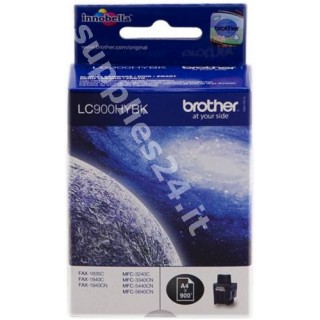 ORIGINAL Brother Cartuccia d'inchiostro nero LC900hybk LC-900 ~900 PAGINE in vendita su tonersshop.it