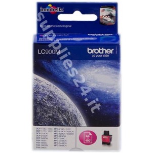 ORIGINAL Brother Cartuccia d'inchiostro magenta LC900m LC-900 ~400 PAGINE in vendita su tonersshop.it