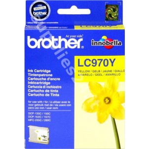 ORIGINAL Brother Cartuccia d'inchiostro giallo LC970y LC-970 ~300 PAGINE in vendita su tonersshop.it