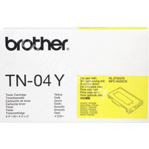 ORIGINAL Brother toner giallo TN-04y ~6600 PAGINE in vendita su tonersshop.it