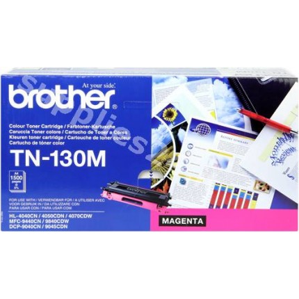 ORIGINAL Brother toner magenta TN-130m ~1500 PAGINE in vendita su tonersshop.it