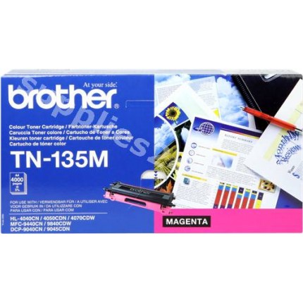 ORIGINAL Brother toner magenta TN-135m ~4000 PAGINE in vendita su tonersshop.it