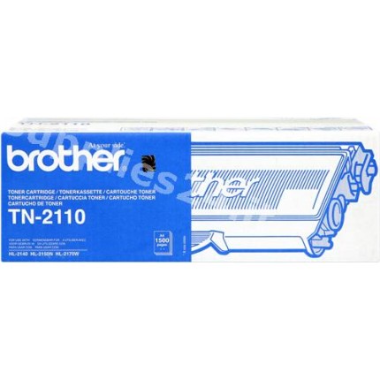 ORIGINAL Brother toner nero TN-2110 ~1500 PAGINE in vendita su tonersshop.it