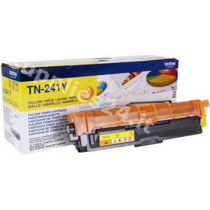 ORIGINAL Brother toner giallo TN-241Y ~1400 PAGINE in vendita su tonersshop.it