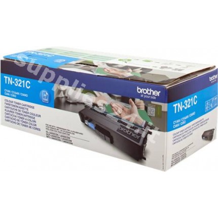 ORIGINAL Brother toner ciano TN-321C ~1500 PAGINE in vendita su tonersshop.it