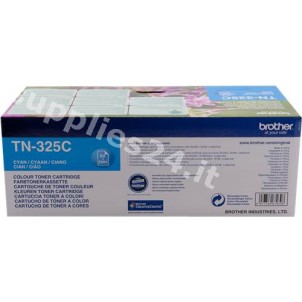 ORIGINAL Brother toner ciano TN-325C ~3500 PAGINE in vendita su tonersshop.it
