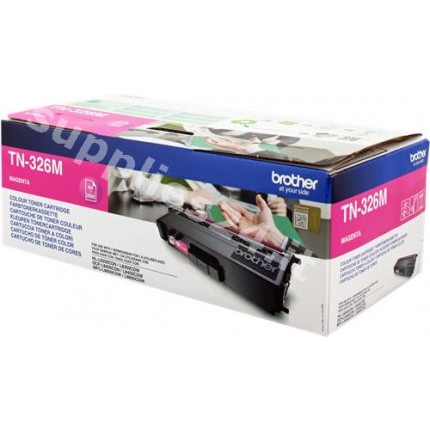 ORIGINAL Brother toner magenta TN-326M ~3500 PAGINE in vendita su tonersshop.it