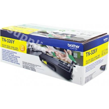 ORIGINAL Brother toner giallo TN-326Y ~3500 PAGINE in vendita su tonersshop.it