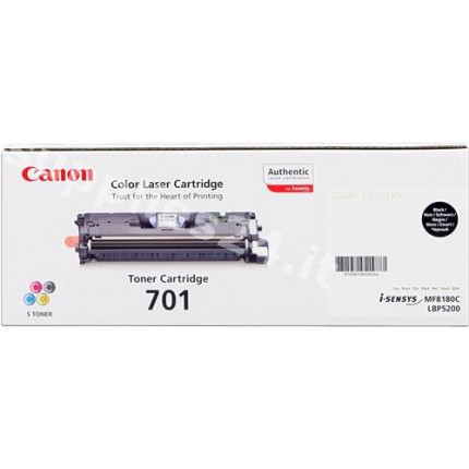 ORIGINAL Canon toner nero 701bk 9287A003 ~5000 PAGINE in vendita su tonersshop.it