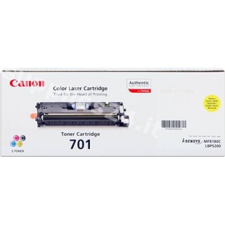 ORIGINAL Canon toner giallo 701y 9284A003 ~4000 PAGINE in vendita su tonersshop.it