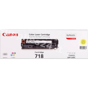 ORIGINAL Canon toner giallo 718 Y 2659B002 ~2900 PAGINE in vendita su tonersshop.it