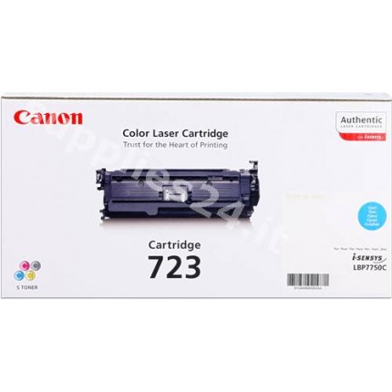 ORIGINAL Canon toner ciano 723c 2643B002 ~8500 PAGINE in vendita su tonersshop.it