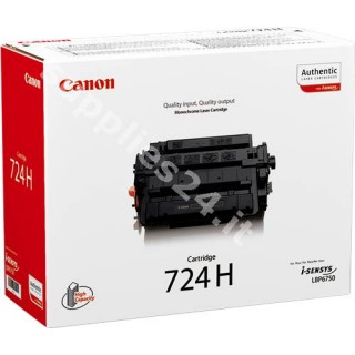 ORIGINAL Canon toner nero 724h 3482B002 ~12500 PAGINE alta capacit? in vendita su tonersshop.it