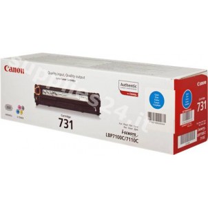 ORIGINAL Canon toner ciano 731 C 6271B002 ~1500 PAGINE in vendita su tonersshop.it