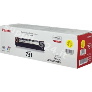 ORIGINAL Canon toner giallo 731 Y 6269B002 ~1500 PAGINE in vendita su tonersshop.it