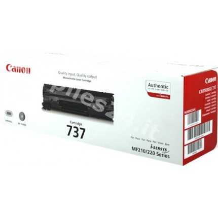 ORIGINAL Canon toner nero 737 9435B002 ~2400 PAGINE in vendita su tonersshop.it