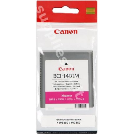 ORIGINAL Canon Cartuccia d'inchiostro magenta BCI-1401m 7570A001 130ml in vendita su tonersshop.it