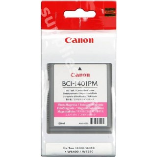 ORIGINAL Canon Cartuccia d'inchiostro magenta (foto) BCI-1401pm 7573A001 130ml in vendita su tonersshop.it