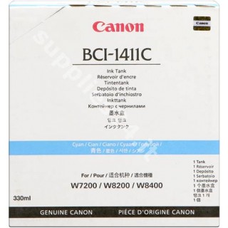 ORIGINAL Canon Cartuccia d'inchiostro ciano BCI-1411c 7575A001 in vendita su tonersshop.it