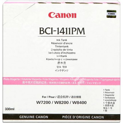 ORIGINAL Canon Cartuccia d'inchiostro magenta (foto) BCI-1411pm 7579A001 in vendita su tonersshop.it