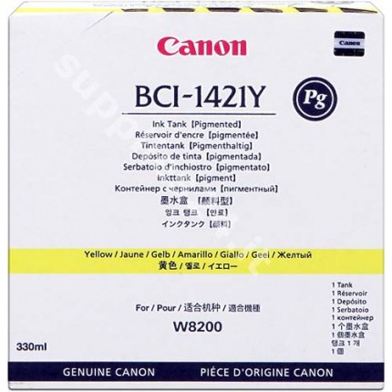 ORIGINAL Canon Cartuccia d'inchiostro giallo BCI-1421y 8370A001 pigmentate in vendita su tonersshop.it