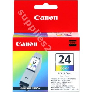 ORIGINAL Canon Cartuccia d'inchiostro colore BCI-24cl 6882A002 in vendita su tonersshop.it