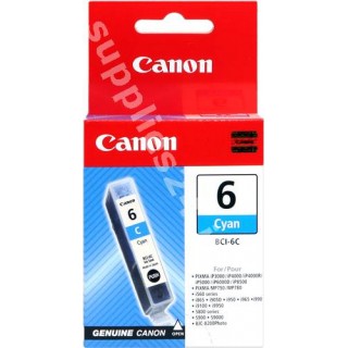 ORIGINAL Canon Cartuccia d'inchiostro ciano BCI-6c 4706A002 13ml in vendita su tonersshop.it