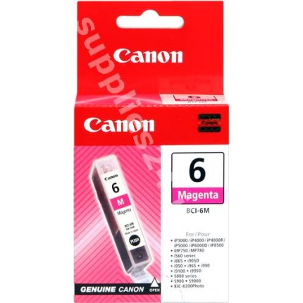 ORIGINAL Canon Cartuccia d'inchiostro magenta BCI-6m 4707A002 13ml in vendita su tonersshop.it