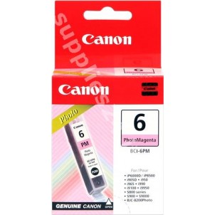 ORIGINAL Canon Cartuccia d'inchiostro magenta (foto) BCI-6pm 4710A002 13ml in vendita su tonersshop.it