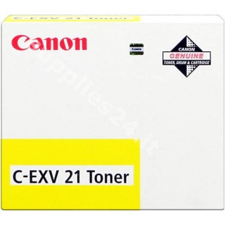 ORIGINAL Canon toner giallo C-EXV21y 0455B002 ~14000 PAGINE in vendita su tonersshop.it