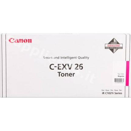 ORIGINAL Canon toner magenta C-EXV26m 1658B006 ~6000 PAGINE in vendita su tonersshop.it