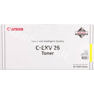 ORIGINAL Canon toner giallo C-EXV26y 1657B006 ~6000 PAGINE in vendita su tonersshop.it