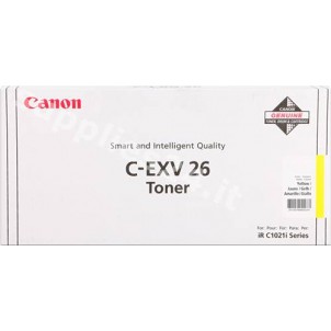 ORIGINAL Canon toner giallo C-EXV26y 1657B006 ~6000 PAGINE in vendita su tonersshop.it