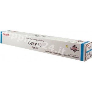 ORIGINAL Canon toner ciano C-EXV30c 2795B002 ~54000 PAGINE in vendita su tonersshop.it