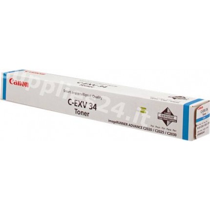 ORIGINAL Canon toner ciano C-EXV34C 3783B002 ~19000 PAGINE in vendita su tonersshop.it