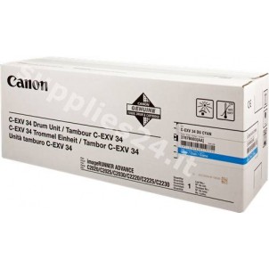 ORIGINAL Canon Tamburo ciano C-EXV34drumc 3787B003 ~36000 PAGINE in vendita su tonersshop.it