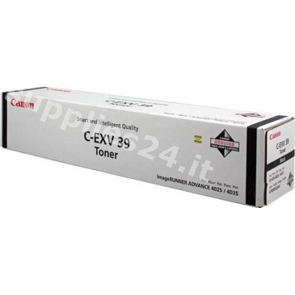 ORIGINAL Canon toner nero C-EXV39 4792B002 ~30200 PAGINE in vendita su tonersshop.it