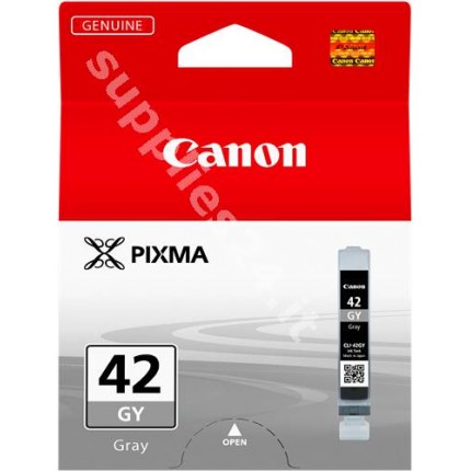 ORIGINAL Canon Cartuccia d'inchiostro grigio CLI-42gy 6390B001 13ml in vendita su tonersshop.it