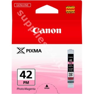 ORIGINAL Canon Cartuccia d'inchiostro magenta (foto) CLI-42pm 6389B001 13ml in vendita su tonersshop.it